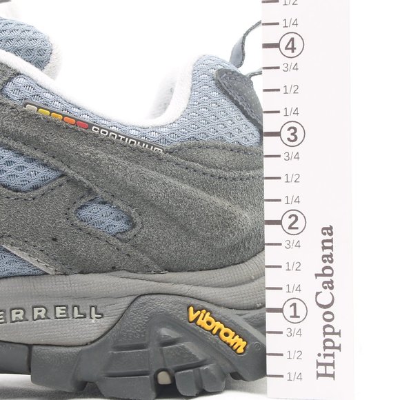 Merrell Moab 2 Vent Hiking Shoe Smoke Gray/ Blue Size Women's 7 EUR 37.5 - Picture 10 of 15